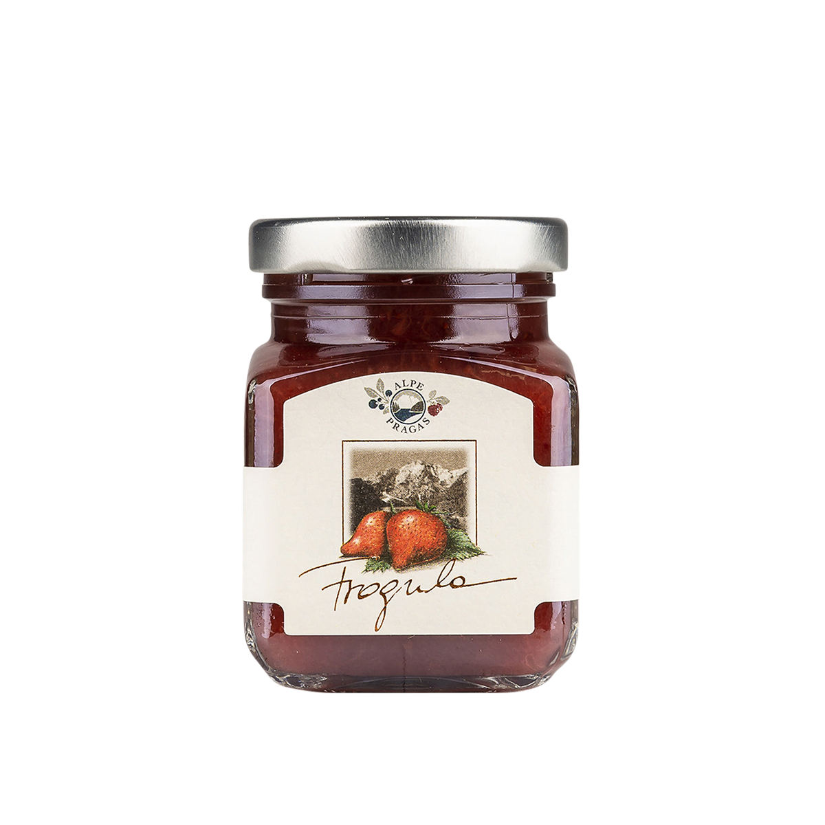 Alpe Pragas Fruchtaufstrich Erdbeer 110g