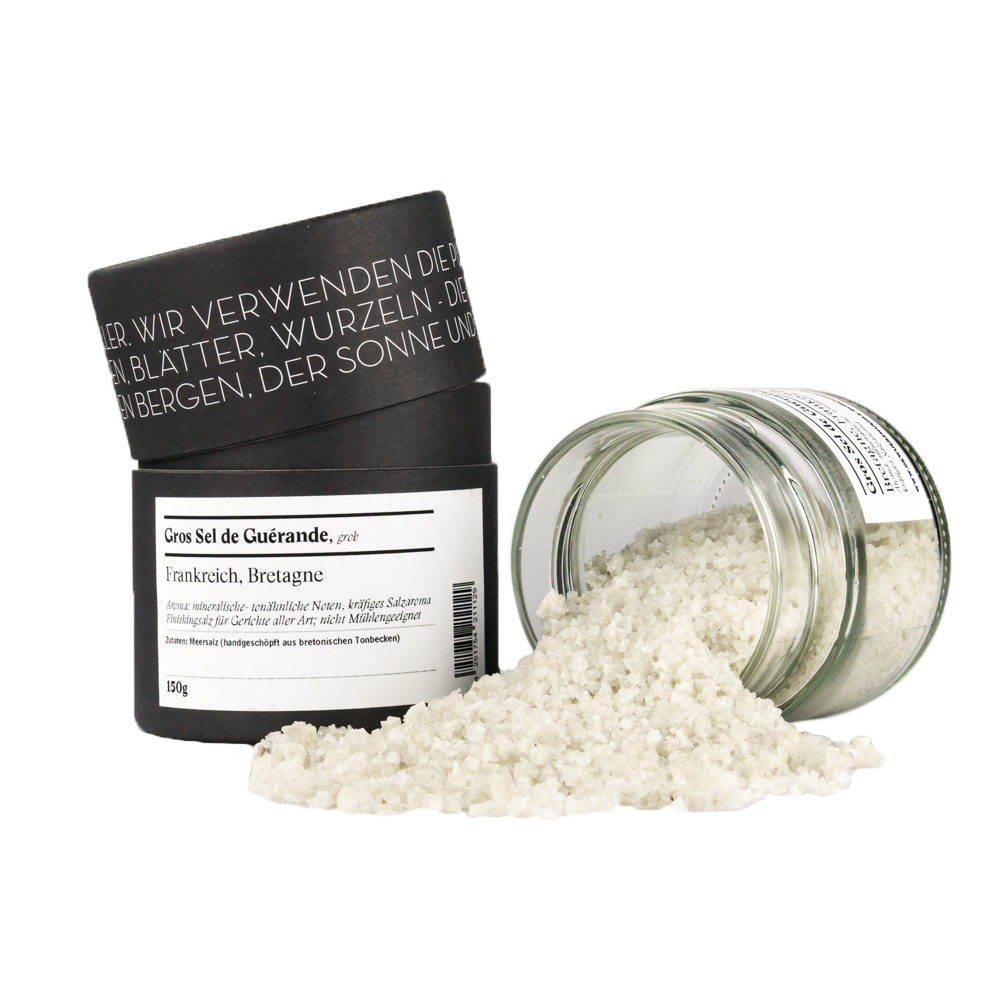 Gewürzmühle Rosenheim Gros de Sel Guérande, Frankreich 150g