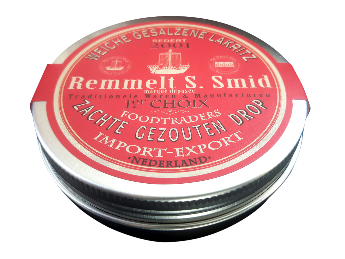 Remmelt S. Smid Niederländisches Salzlakritz 75g Remmelt S. Smid Niederländisches Salzlakritz 75g