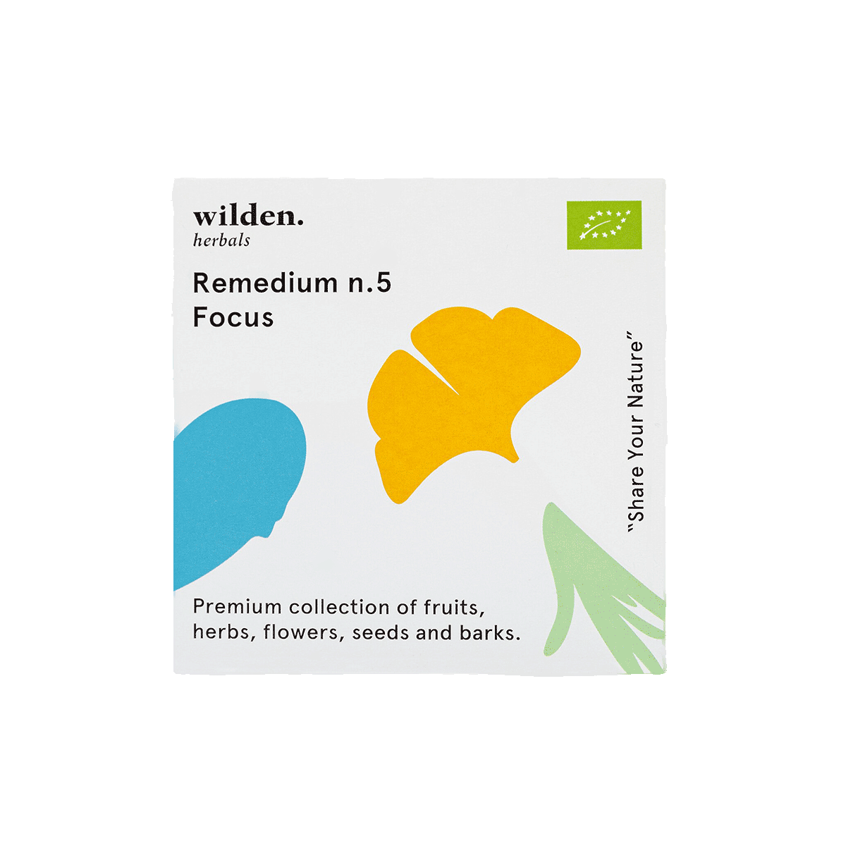 Wilden Herbals Kräutertee Remedium no.5 Focus Bio 10x 2g Beutel
