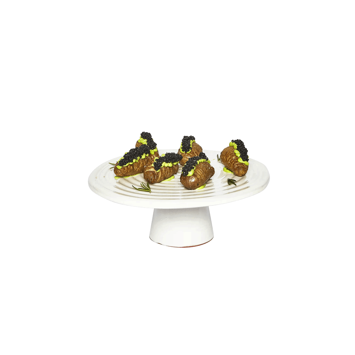 Dutchdeluxes Servierplatte Weiß S