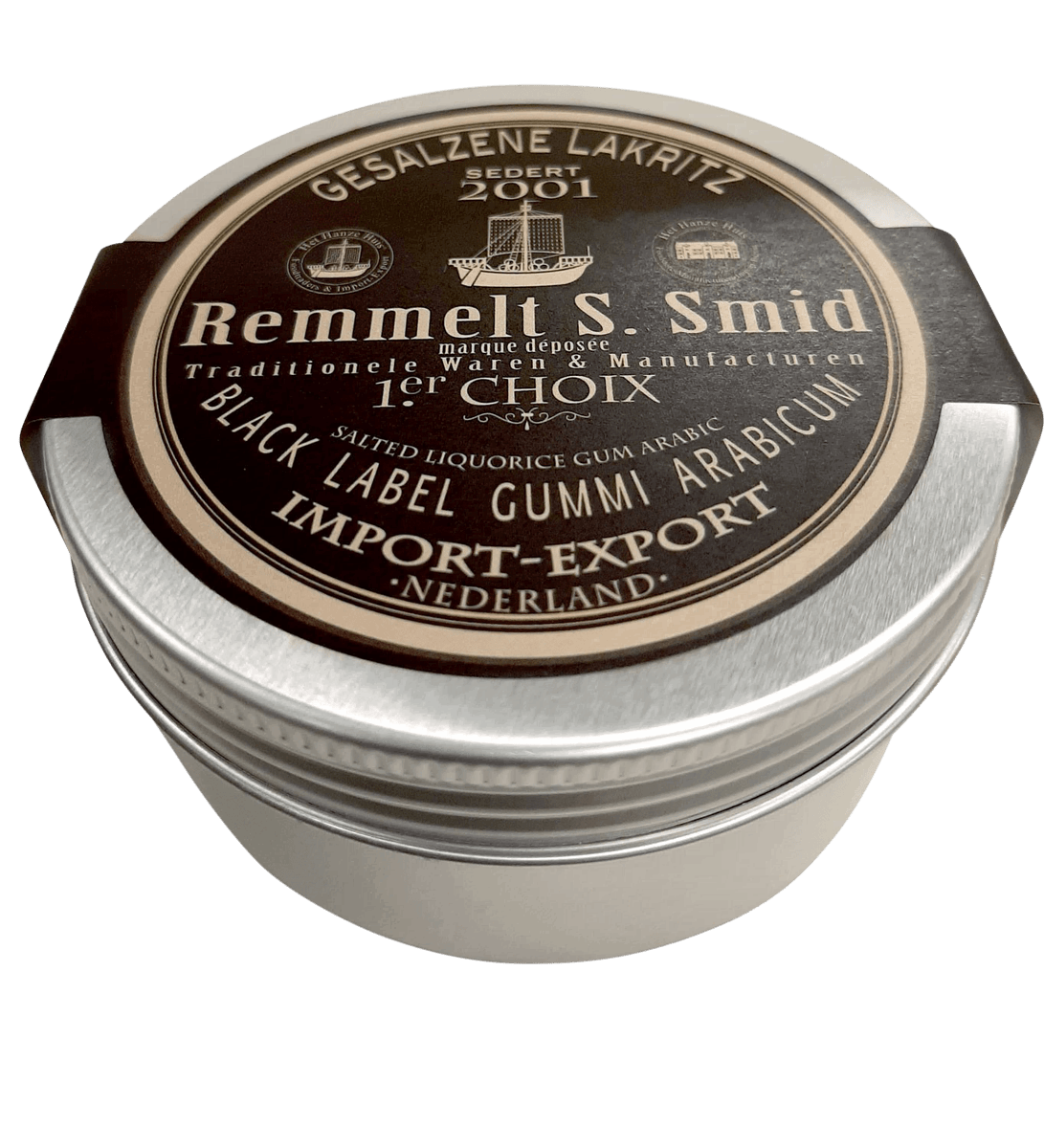 Remmelt S. Smid Niederländisches Salzlakritz ohne Gelantine 200g