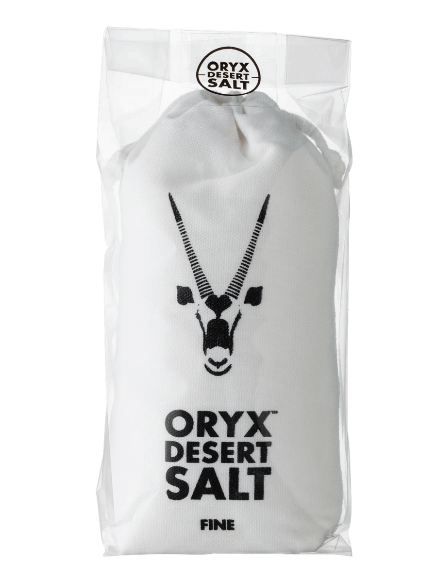 Oryx Wüstensalz fein im Baumwollbeutel 500g