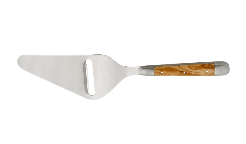 Laguiole Käsemesser und Hobel Olivenholz Inox satiniet