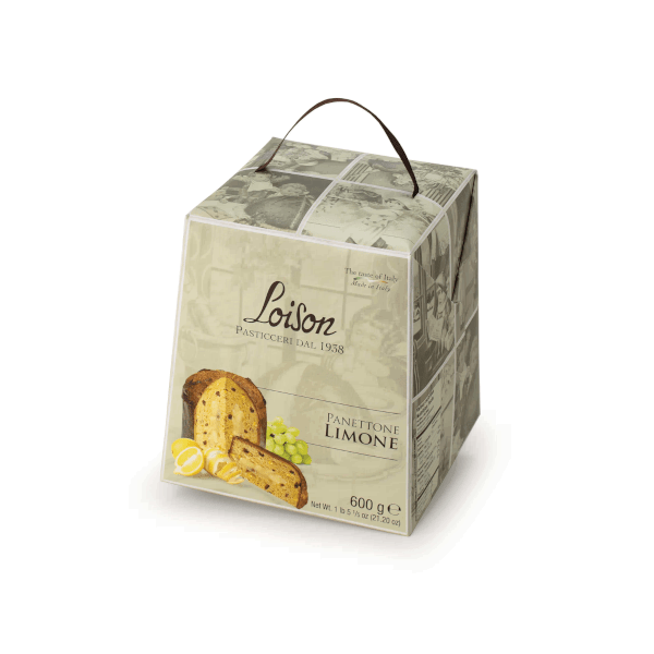 Loison Panettone Astucci Limone mit Zitronencreme 600g