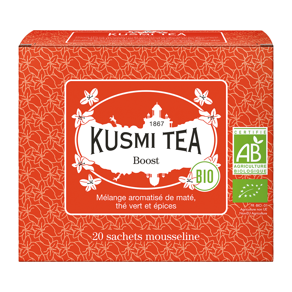 KUSMI Tea Boost Tee Bio Beutel 20 Stück 40g