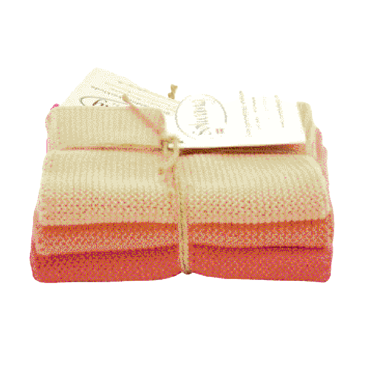 Solwang Wischtuch 3er Set Koralle Kombi  