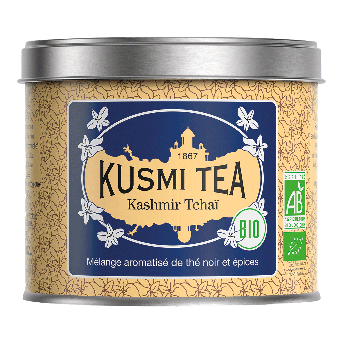 KUSMI Tea Kashmir Tchai Bio Tee Dose 100g