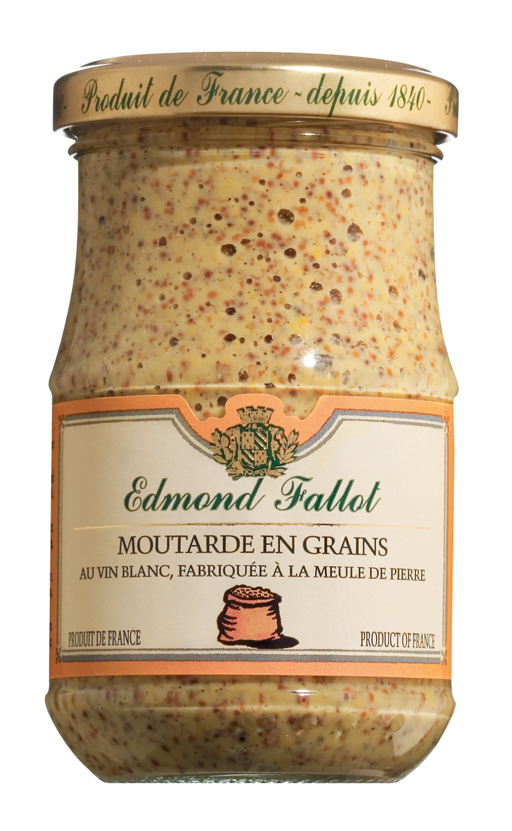 Fallot Dijonsenf grobkörnig 190ml