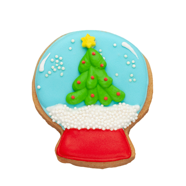 Oschätzchen Keks Schneekugel 50g