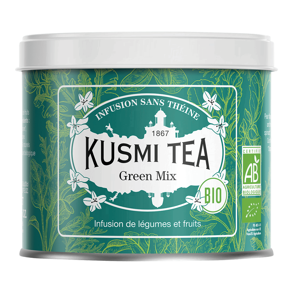 KUSMI Tea Green Mix Bio Tee Dose 100g