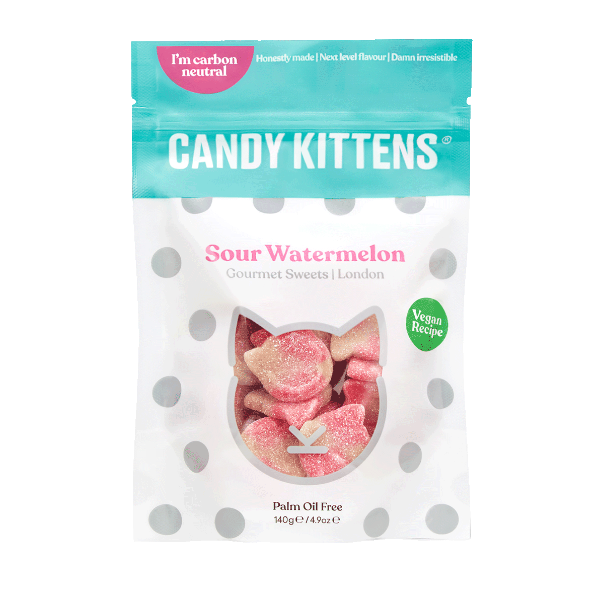 Candy Kittens Fruchtgummi Saure Wassermelone 140g