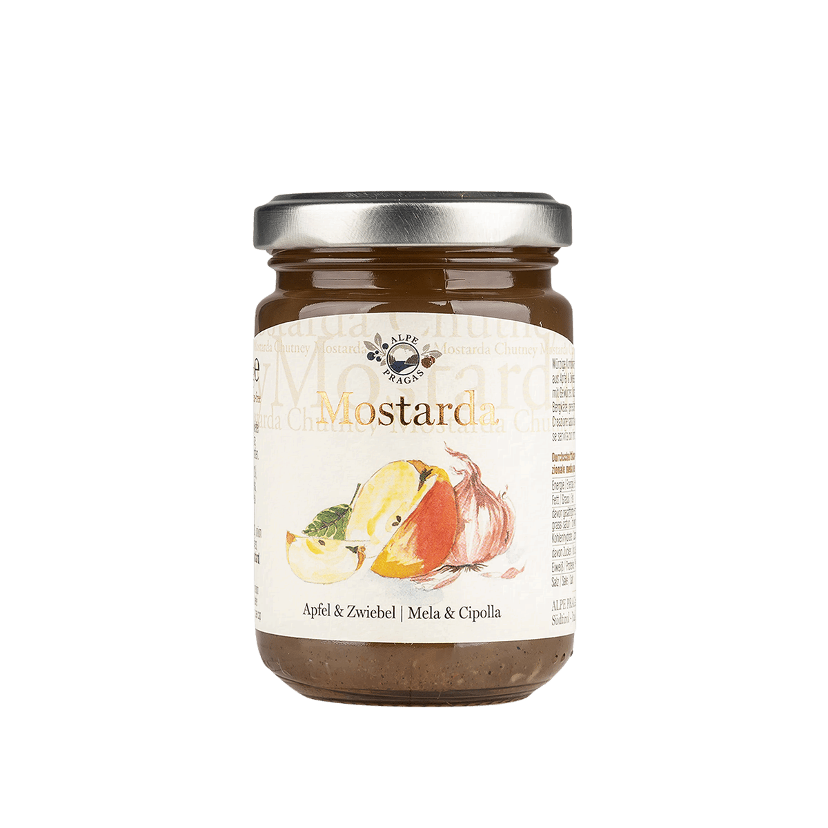 Alpe Pragas Mostarda Apfel-Zwiebel 160g