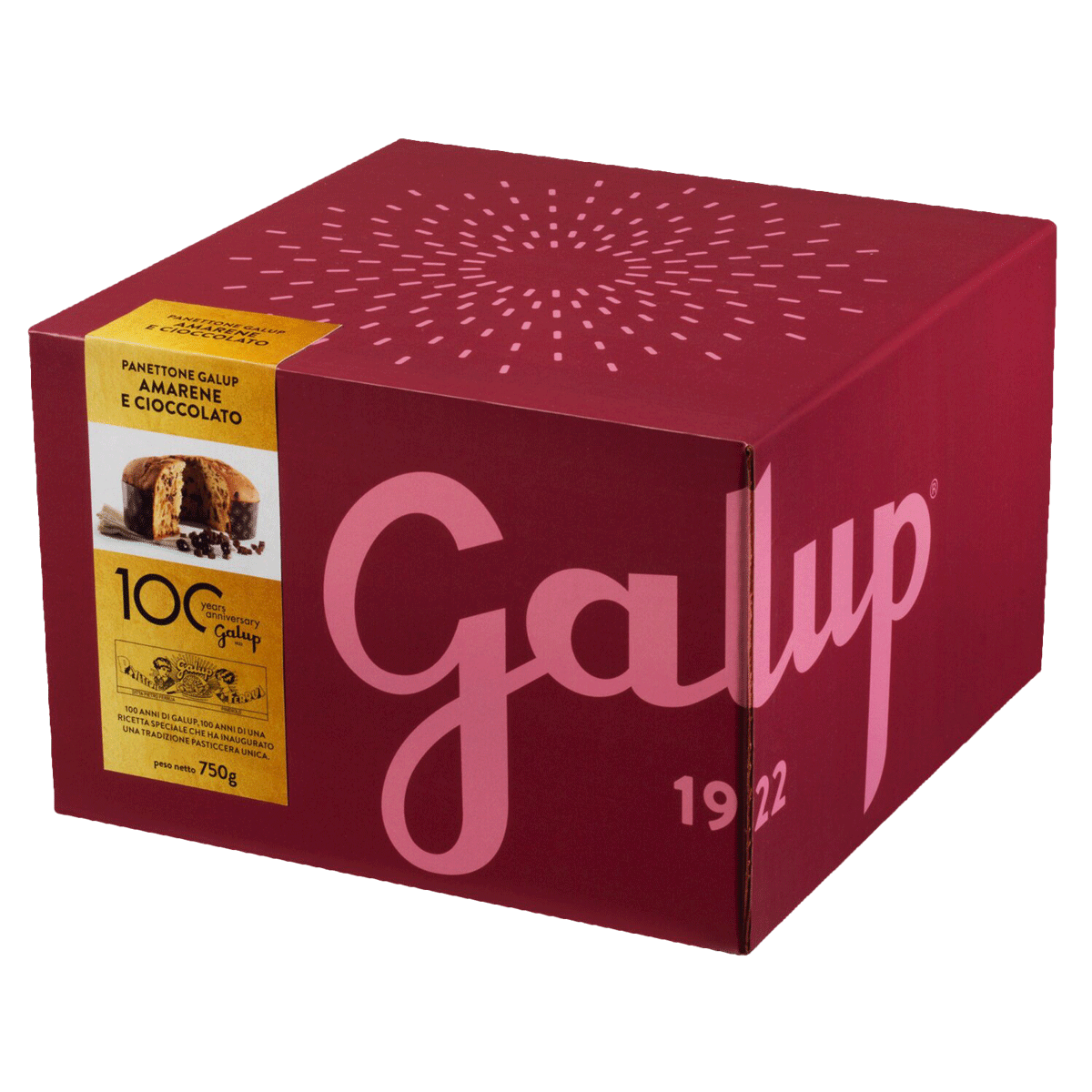 Galup Panettone Amarena e Cioccolato 750g