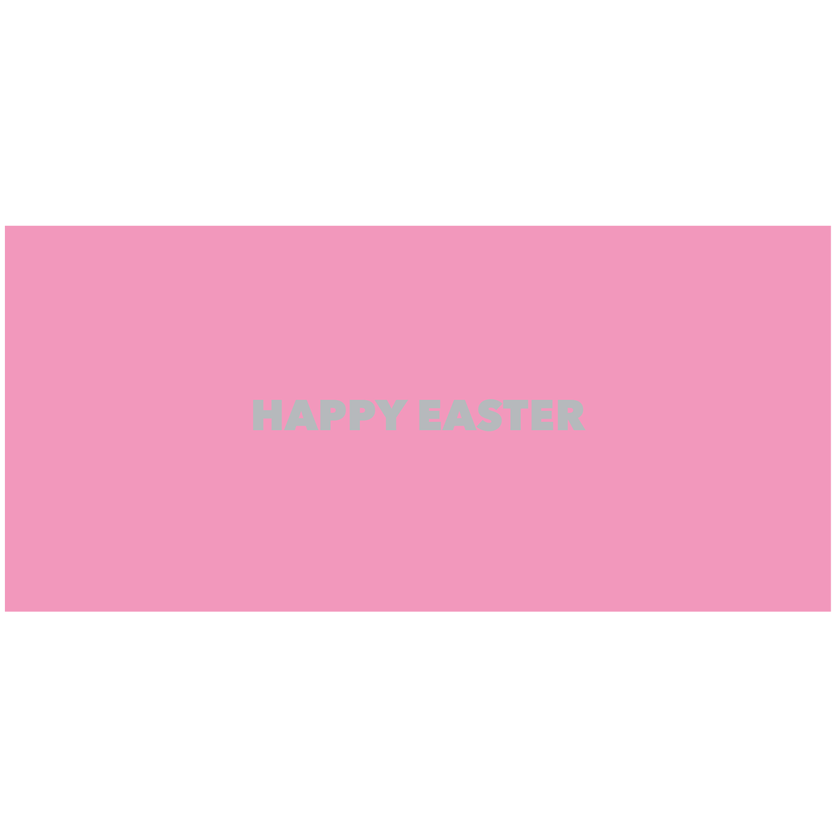 Grußkarte Happy Easter rosa