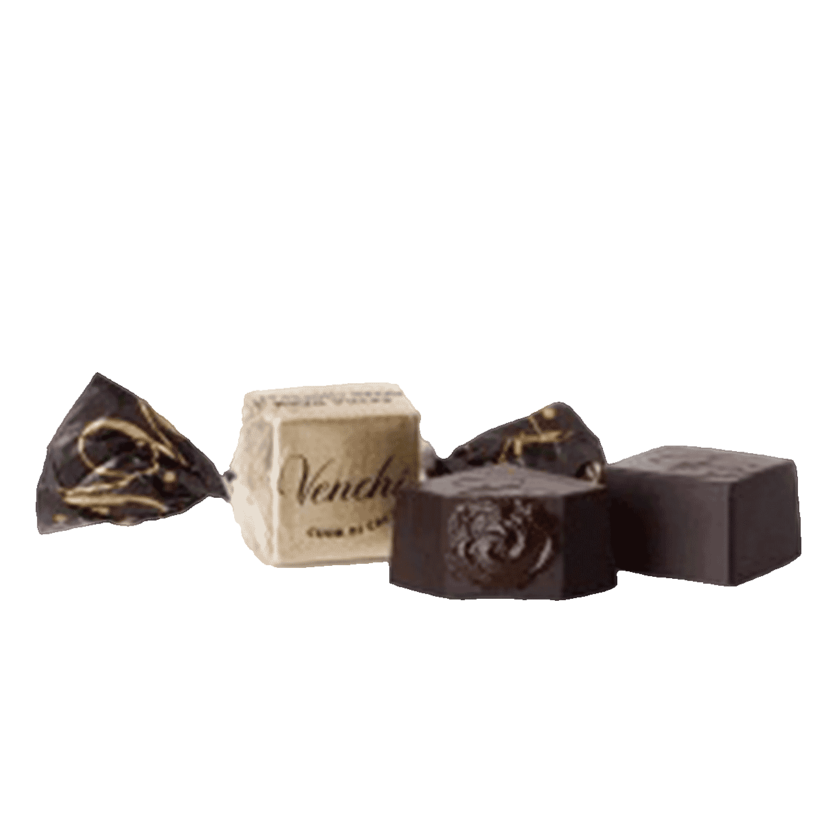 Venchi Cubotti Zartbitter Cuor di Cacao 10 Stück
