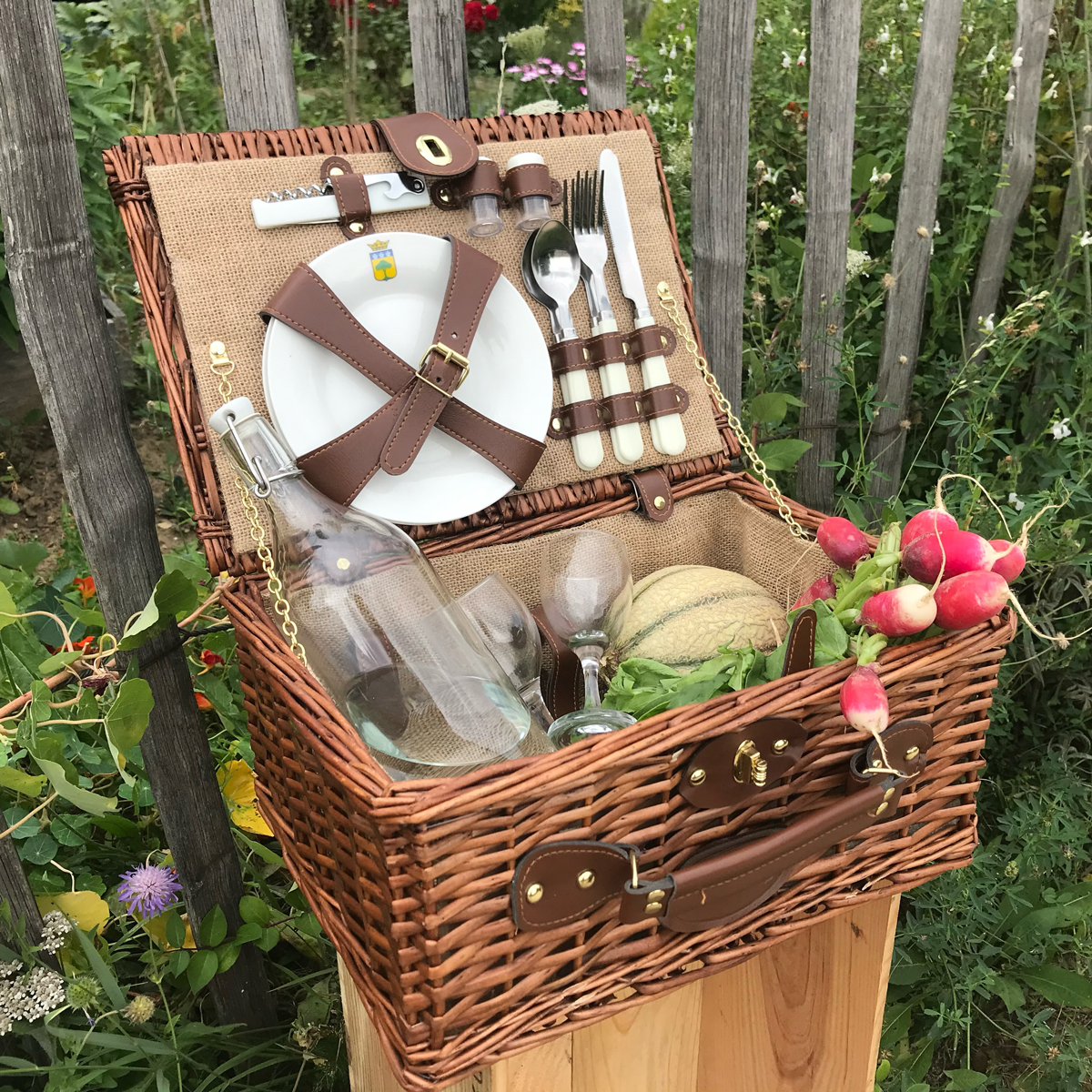 Oschätzchen Picknickkorb Saint Michel 2 Personen