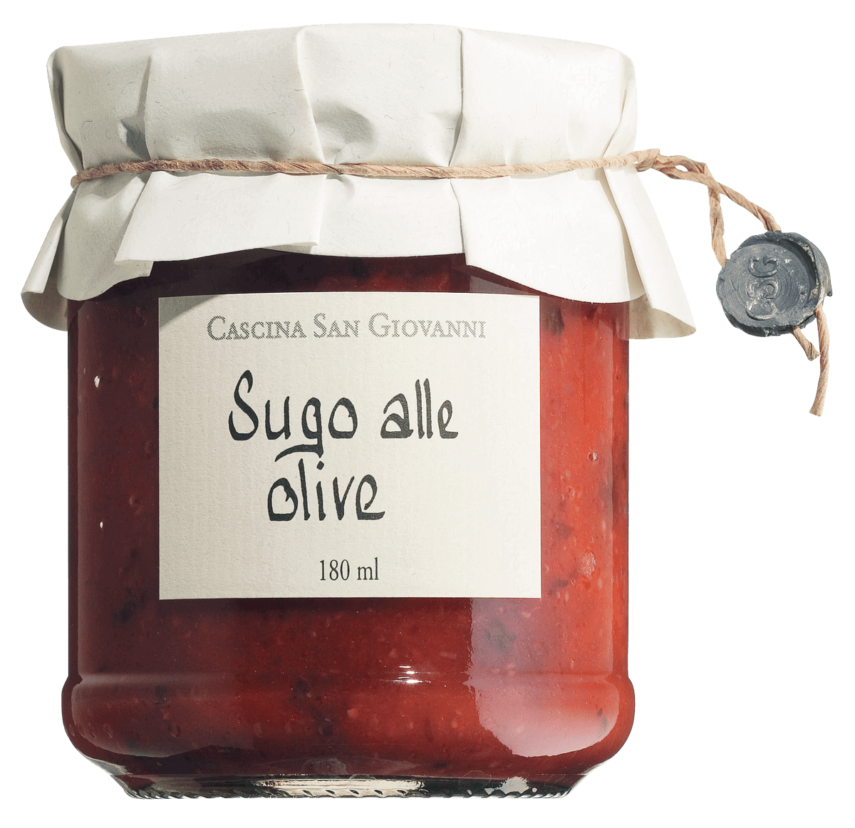 Cascina San Giovanni Sugo mit Oliven 180ml