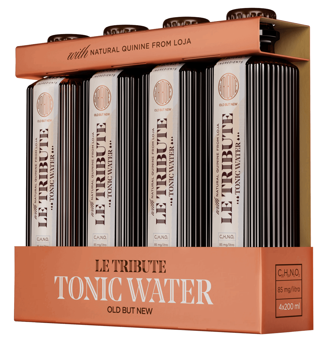 MG Destilerias Le Tribute Tonic Water 4er Set 200ml