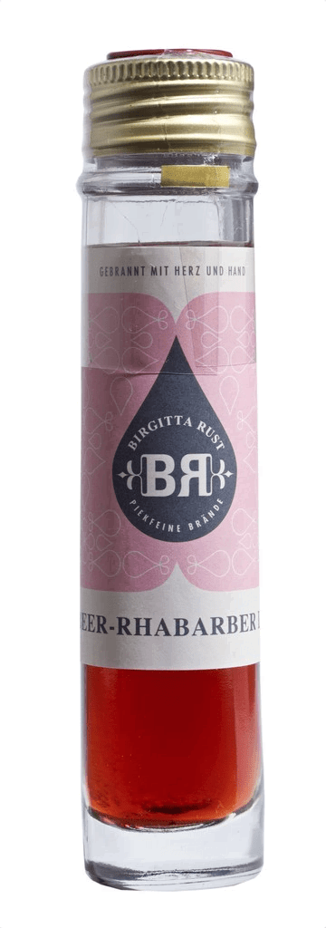 Piekfeine Brände Erdbeer-Rhabarber-Likör 50ml