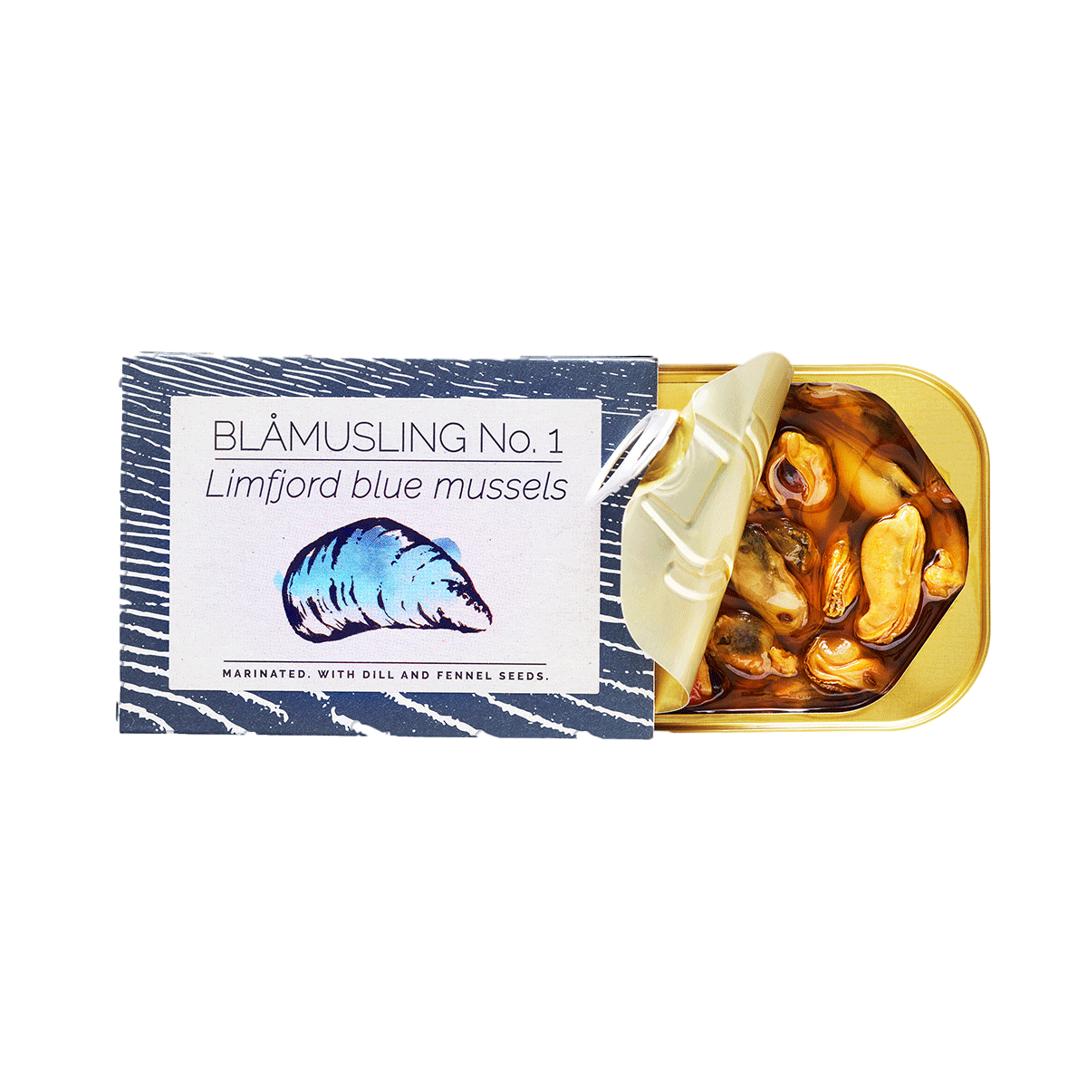 Fangst Blåmusling No.1 Blaumuscheln mit Dill und Fenchel 100g