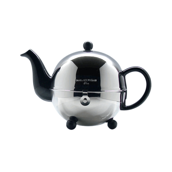 Mariage Frères Art Deco Teekanne Schwarz 0,6l