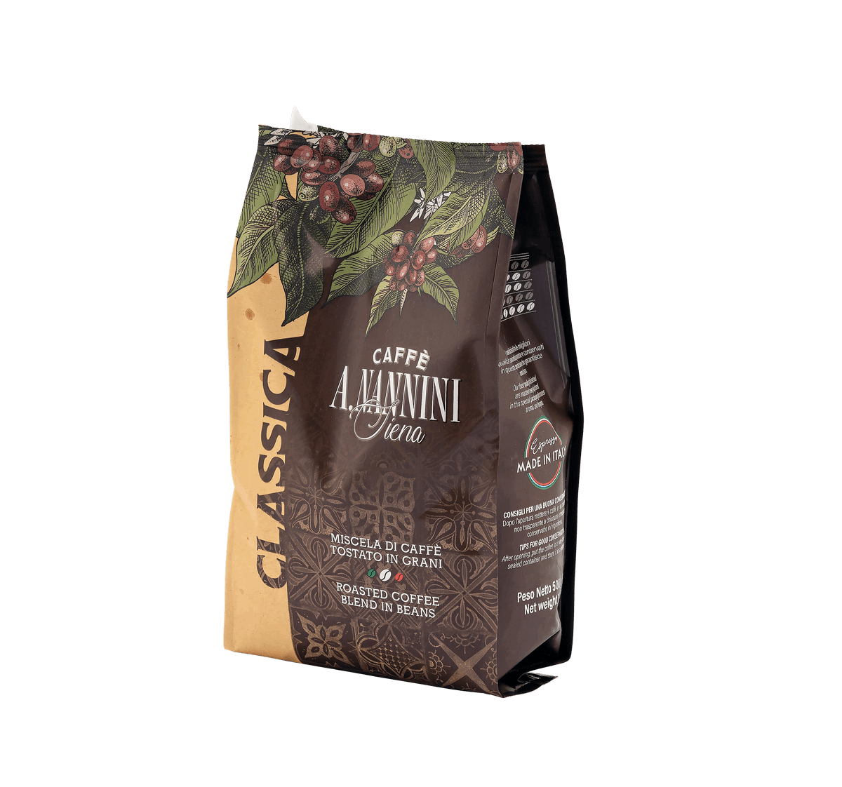 Nannini Classica 55% Arabica Bohne 500g